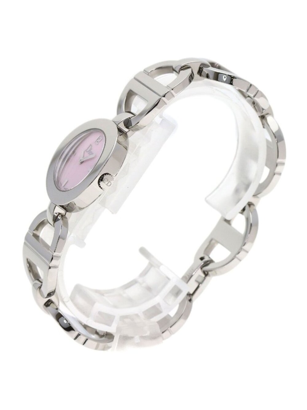 Dior Maris Watch SS Pink Shell - Picture 2 of 15